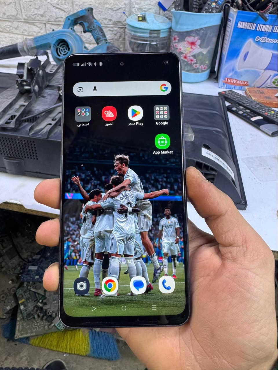 C75X للبيع فقط
سعر ٢٢٥ وبي مجال❤️
ضد الكسر ضد الماء💦
ذاكرته ٢٥٦😍
رام ٨
ملحقات كاملة 🥰
جهاز جديد كلش مستعمل قليل ديوانية, القادسية


**إذا كنت صاحب هذا الإعلان وتريد حذفه لأي سبب، رجاءا أرسل رسالة إلى الدعم الفني**