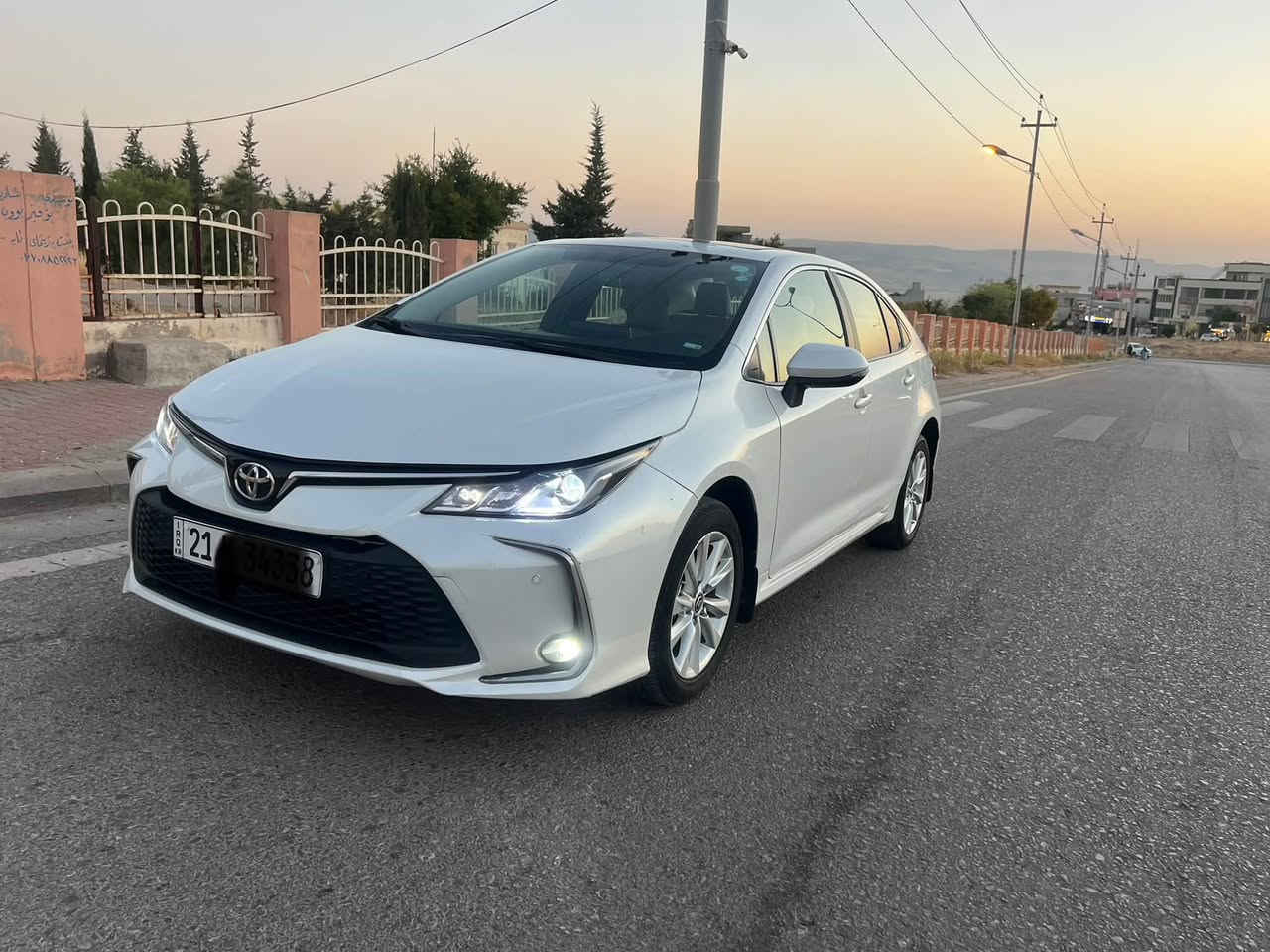 السلام عليكم للبيع كرولا 2023  شريكه ساز 
مواصفات  فول 
محرك1800
ماشيه 72 
سعر 168
بدن صبخ مكنين بارد 
السياره بأسميمكانها السليمانية للاستفسار فقط اتصال
***********
