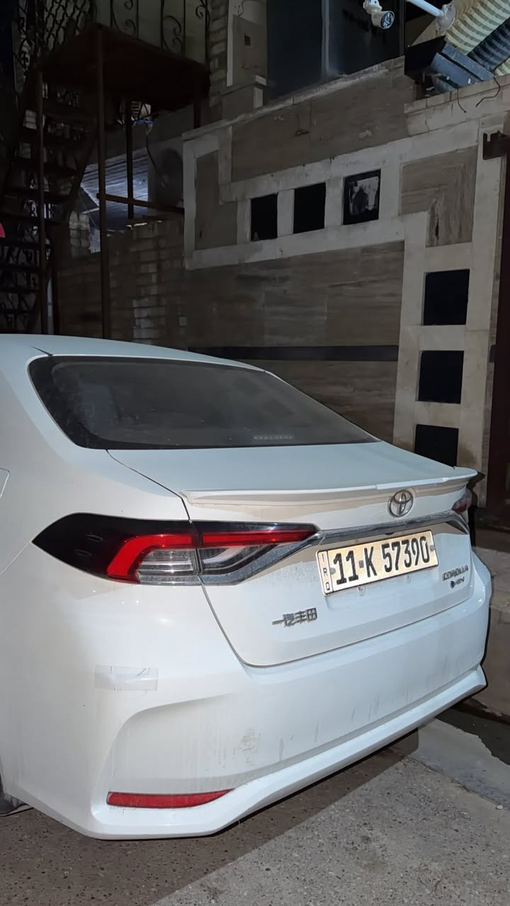 سلام عليكم
كورلا هايبرد 2025 فول مواصفات
🔺كشن كهرباء وليس عادي
ماشية 16الف بعدها جديدة سيارة 
بيها شخط بل دعامية الورة والكدام مثل ما موضح بصور
سيارة باسمي تحويل ثاني يوم
معروف المواصفات مال كورلا الفول ام كشن كهرباء
 يجي سبايدر بلادي….
سعر 163$
التواصل 
***********
