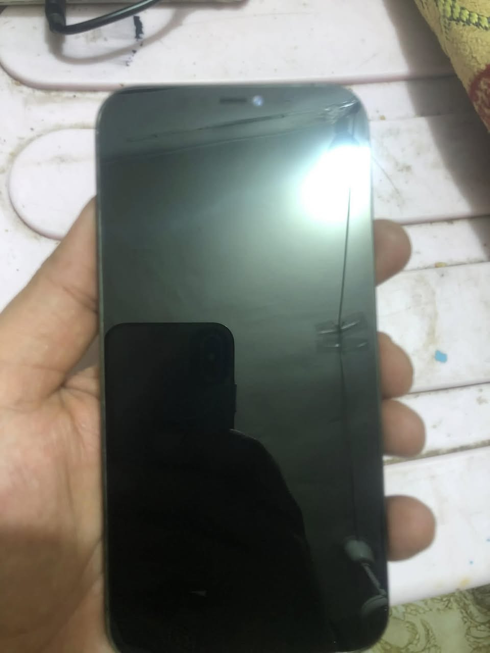 ذاكرة ٢٥٦ لون نيلي نموذج m التحديث احدث اصدار  البطارية والشاشة مستبدلات بنوعية جيدة الوان سلاسة اضائة شحن  الوان زاهية خير من الله النضافة شوفت عينك  سبب البيع ما ارغب الايفون  مكاني بغداد زعفرانية 
السعر  ٢٥٠ قفل فدوة رحتلك اذا. مو شراي اعبر المنشور


**إذا كنت صاحب هذا الإعلان وتريد حذفه لأي سبب، رجاءا أرسل رسالة إلى الدعم الفني**