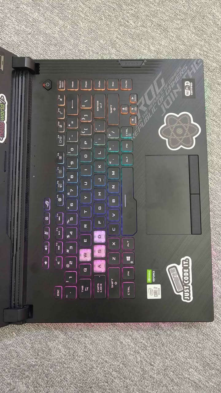 لاپتۆپێکی زۆر بەهێزە وە شیک و ڕاقی 
وەک دەقی شەریکە ماوەتەوە 
بۆ هەموو کارە قورسەکان گونجاوە 
ئۆفەری جەژن 💥🥳
Asus Rog strix G15
CPU: Core i7 - 10750H
GPU: RTX 2070 8
Ram: 16 DDR4 
Hard: 512 SSD NVME
Display: 15.6"" FHD IPS, 144
گەیاندن بەردەستە🚕
870,000
بۆ قسە کردن لەگەڵ ئێمە 

***********
*********** بغداد, العراق
