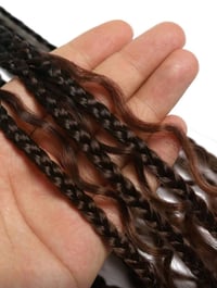 خصل شعر • ١٣ خصلة • بني