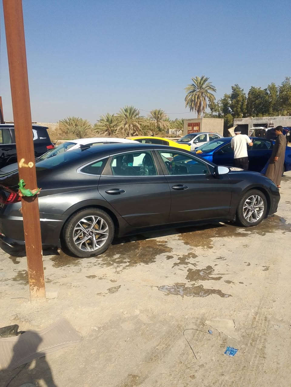 بيع او مراوس
السلام عليكم سوناتا مديل2023 فول مواصفات وارد أمريكي حادث بنيد وجاملق بدون دواخل محرك 2500 رقم مثنى سياره جاهزه الأخير حداديه تخم تاير تبريد السعر 165  مكاني سماوه***********
