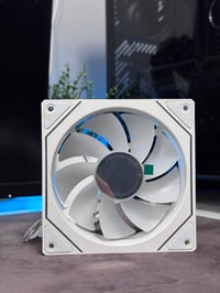 فانات RGB • أبيض • ٦ قطع