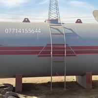 اللبيع خزانات سعة 10 الف اللماء أو الكاز  07714155644