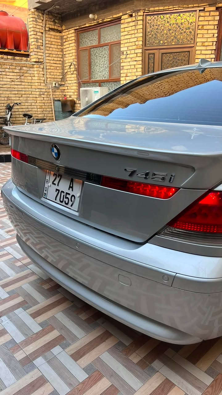 للبيع للبيع فقط
بي ام BMW745i 2002 باب قصير مكفوله كفاله عامه بدون قطره صبغ والسونار مرفق،السياره فول موصفات رقم ذي قار الجديد مداور ثاني يوم جديده بمعنى الكلمه جاهزه من صدر وتخم تاير تبريد ثلج تدفئه كهرباياته كله شغاله ما بيه اي نقص السعر 124مكاني واسط _الكوت مركز المدينه 

للاستفار  *********** الرقم متوفر به واتساب ايضاً
