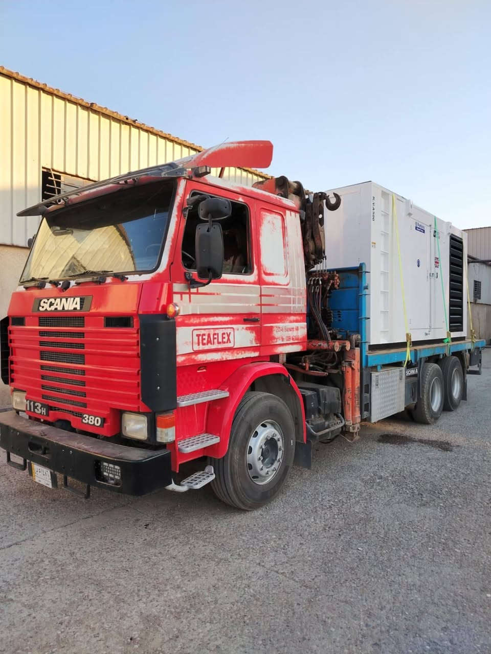 سلام عليكم كرين للبيع سكانيه 113
سرائيلي كرين 13طن 4سلايت هدوليك سياره جاهزه للعمل مكاني كوت مكلف بل نشر ***********
