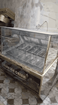 عارضة ايس كريم #ايراني_١٢ بلانك #بسترة_٥٥ لتر ثنينهن ب ٢٥ ورقة بغداد 0...