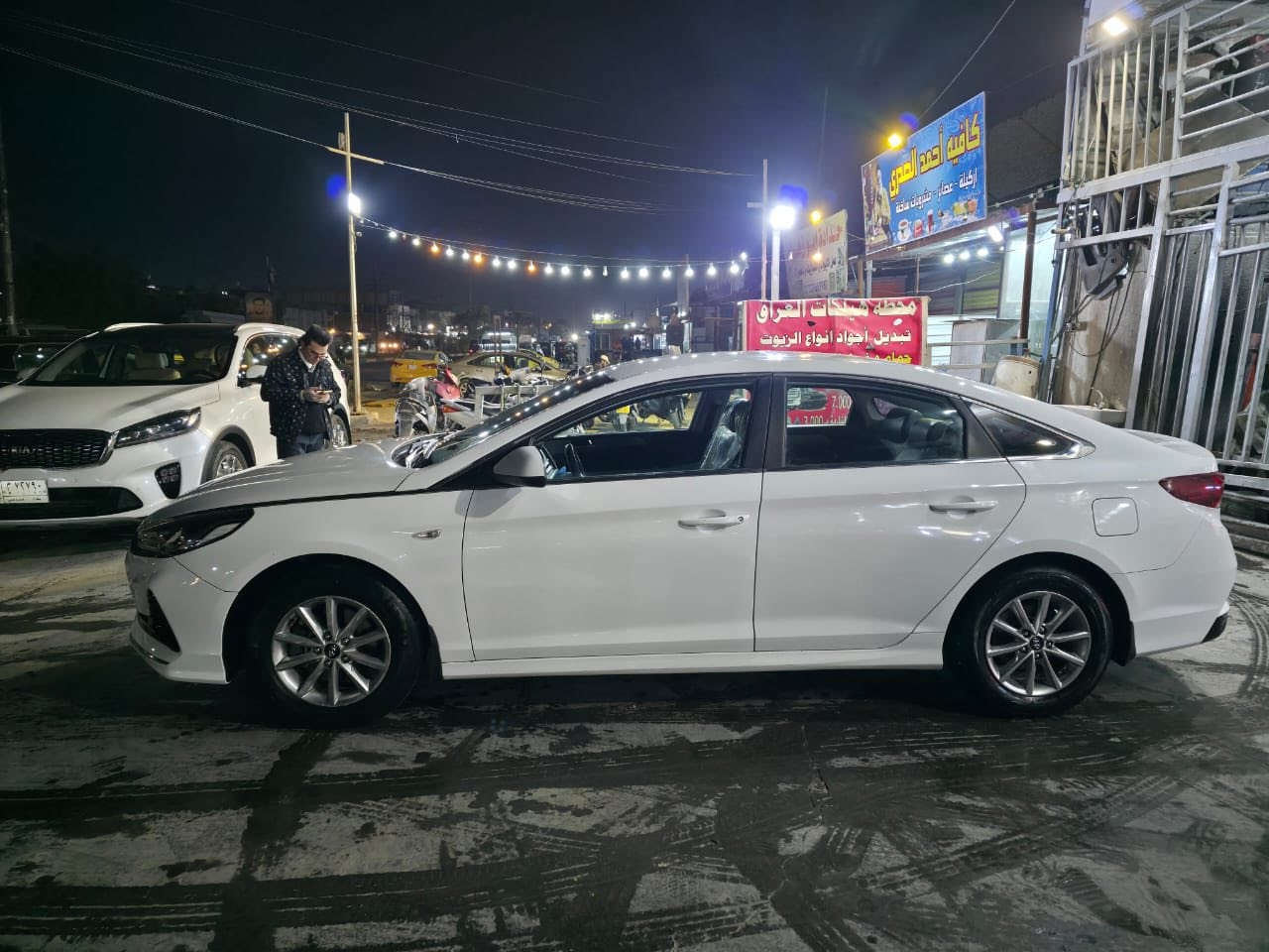 ‎هونداي سوناتا
‎2022 كوري غاز فقط
رقم بغداد
‎الضرر تبديل جاملغ امامي ونبيد بلادي 
‎وباب مبدل وره السايق بكوريا 
‎موصفات واضحه
‎السعر١٤٠ 
‎العنوان بغداد
‎التواصل واتساب فقط
***********
