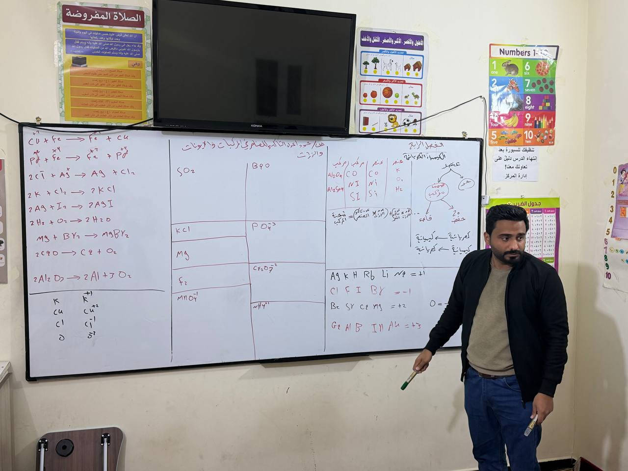 لا تزال دروسنا مستمرة.... في مركز الطالب لدروس التقوية..
لقطات من درس الكيمياء للصف السادس العلمي يقدمه الاستاذ المبدع (علي العامري).
العنوان: النجف الاشرف - قرية الغدير 2 – بلوك 8 – دار 18. للاتصال: ***********
