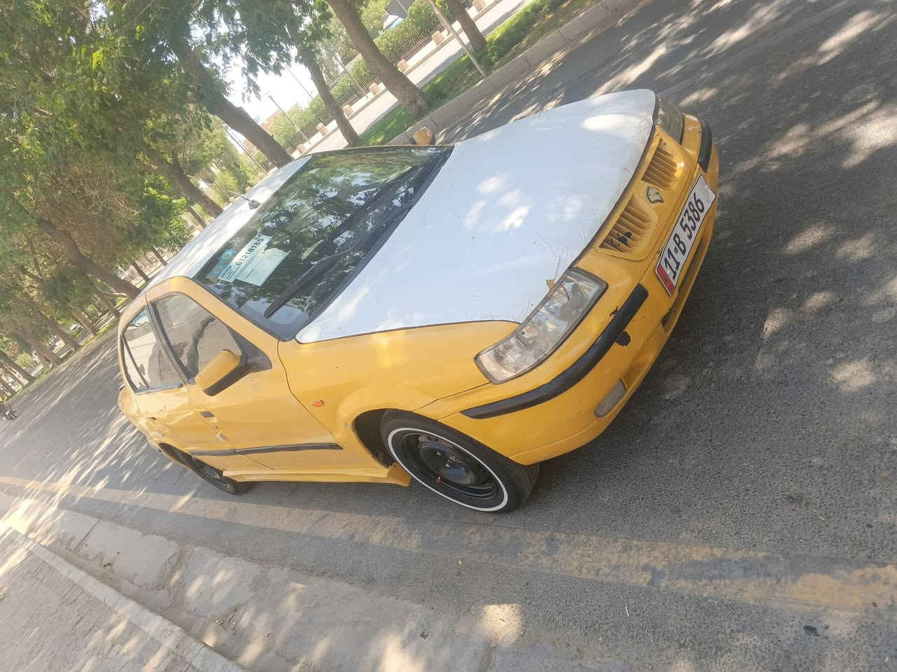 سلام عليكم سمند موديل 11مكان بغداد السعر 27بيهه مجال البيع ومراوس ***********
