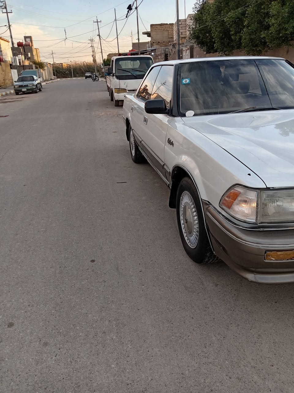 السلام عليكم هارتوب نفخ موديل 91 السياره جديده مكينه وكير وحداديه تخم تاير رقم بغداد انكليزي تحويل ثاني يوم تبريد شغال كهربائيات كله شغال واحله من الصور دواخل جديده المكان واسط السعر 42 الرقم ***********
