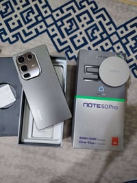 نوت 50 برو • ٢٥٦ • ٢٤ رام