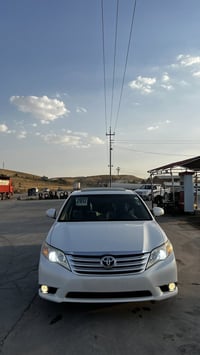Avalon12🇺🇸 موصفات امريكي ماشية217000 كشن كهراباي داخل اسود  صلايت بدون...
