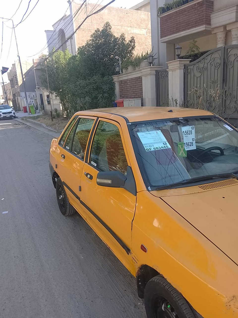 السلام عليكم سايبا للبيع رقم بغداد موديل 11 دشبول نفخ مصفرة هيئة وغرامة كير ومكينة جدد لاتنقيص ولا تبخير الكهربائيات كلها شغالة دوشمة جديدة تخم تاير جديد الحدادية جديدة الكشر شوف العين أنت كلبها بنفسك السيارة حلوة وكاملة وخير من الله السعر 23  مكان السيارة بغداد الوزيرية شارع المغرب ***********

