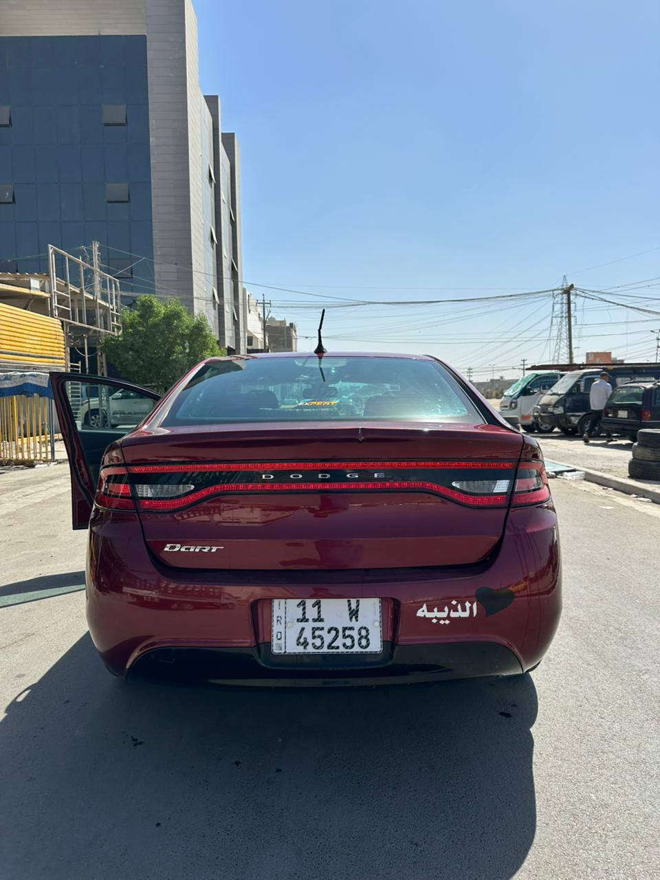 دوج دارت وارد امريكي  2015 حادثها اعمال شغب مبدل بيها بنيد ومصلح الجاملغ محرك. 2000cc هزة وسنوية جديدة لغاية 2029 سعر البيع ب73$ وبيها مجال للاستفسار الاتصال بالرقم ***********
