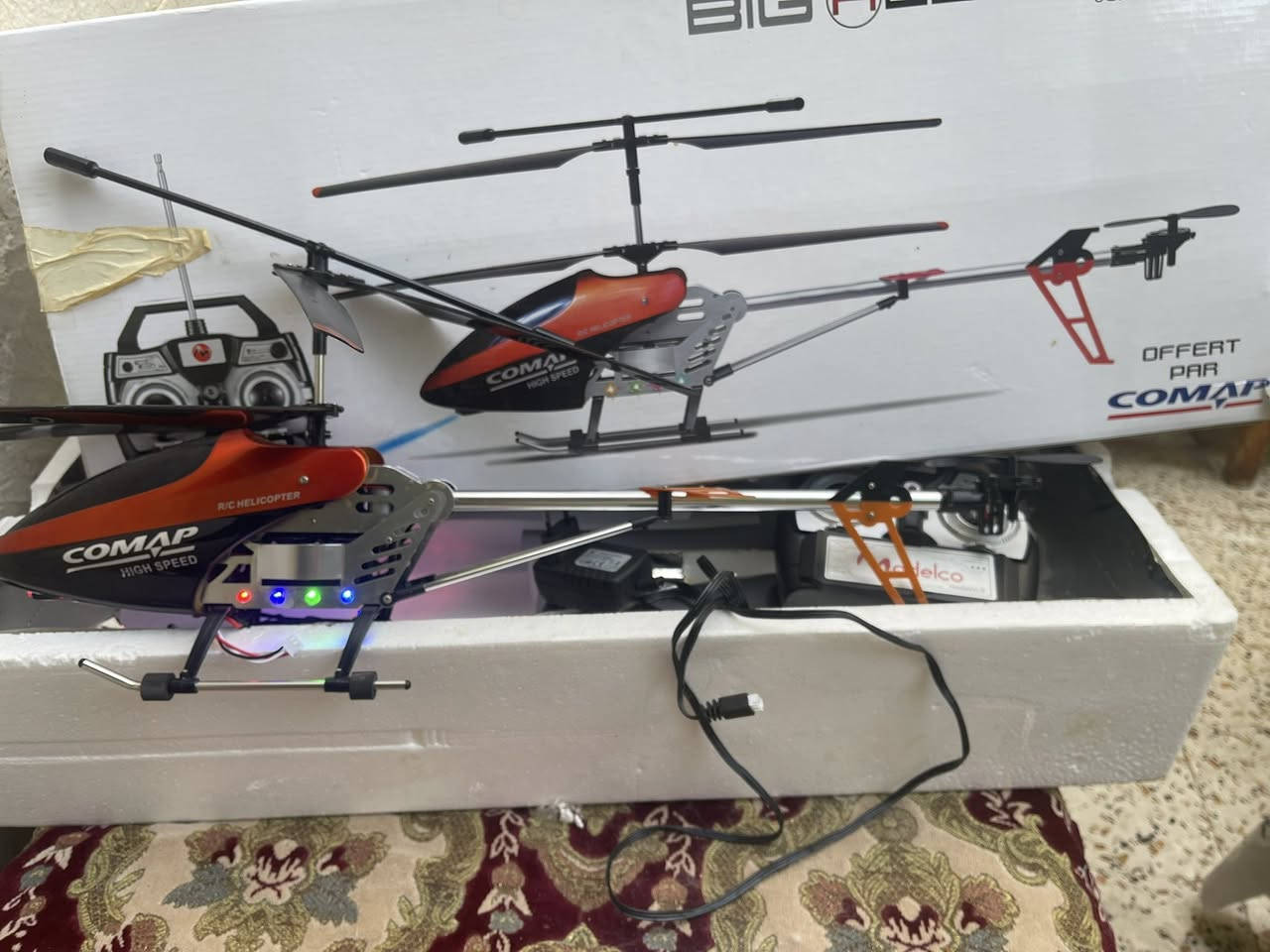 Jouet télécommandé Big Hélicopter


**إذا كنت صاحب هذا الإعلان وتريد حذفه لأي سبب، رجاءا أرسل رسالة إلى الدعم الفني**