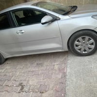كيا ريو وراد امريكي موديل ٢١ رقم اربيل ماشيه ٧١  حادث موضح بالصور  بدو...