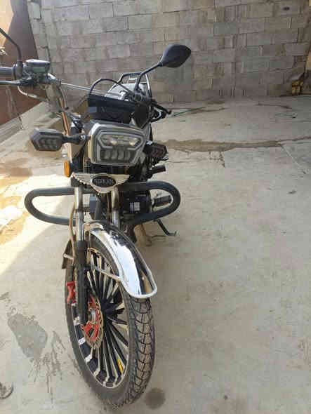 سولنك موديل 2024 مضلع
مكينه200cc كفالة
كربائيات كلها شغالة
زوج تايرات جبلي
مكاني بغداد الحسينية 
سعرها 800وبيها مجال 
‏‪***********‬‏
