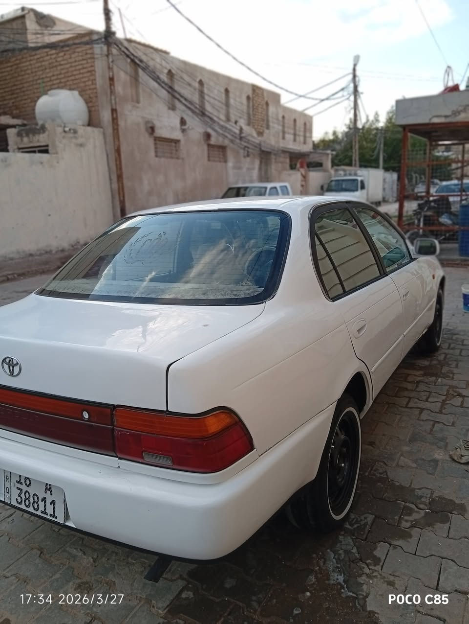 السلام عليكم
#السعر 58 
#للبيع كورلا نفخ موديل 1993 رقم بابل #انكليزي سنوية لل2030 هزه ما ساقطه #بإسمي مداور ثاني   يوم #مكفولة من الكص ومن نقل چثه والضربه القويه والرسميات #غرفه جديدة #دشبول يسرة بلاد حاويه جديد #تخم بطاين جدد ارضيه جلد جديده كهربائيات كله شغاله #مكينه كير عالشرط #تبريد شغال وثلج شرط حداديه خير من الله وتخم ويل عادي و تاير ابو الخطه
غراض جنطه كاملات جك وسبير وويل سبانه#السيارة تعمير جديد وخير من الله مال جناي الله شاهد 
#السعر 58 وبيه مجال 
#النواقص
1ماطور الماسحات ميشتغل مواصلته كهرباء
2كلوبات البك ميشتغلن
3چوين شوته
#مكاني نجف حي القادسية قرب فلكة المطار للاستفسار ***********
