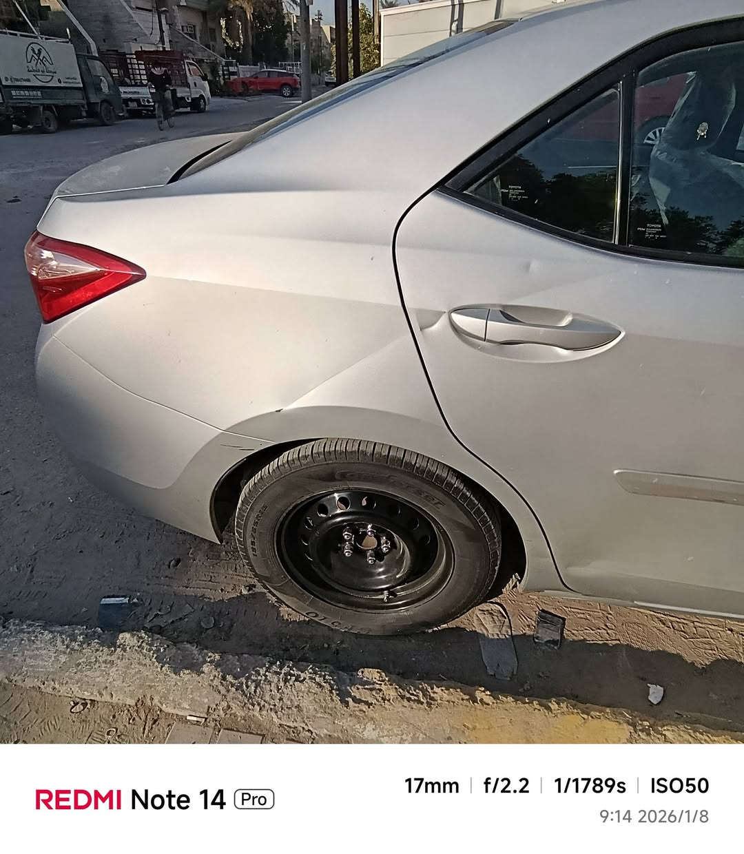 السلام عليكم كورلا 2018 LE
مكينه كير مكفول تخم تاير جديد 
سياره مابيها نقص تبريد شغال 
حادث جاملخ مبدل نفس الاون البنيد مصبوغ 
صدر جديد
رقم اربيل هزه جديده  
مكان حي الجهاد 
السعر 120 وبيها مجال


**إذا كنت صاحب هذا الإعلان وتريد حذفه لأي سبب، رجاءا أرسل رسالة إلى الدعم الفني**