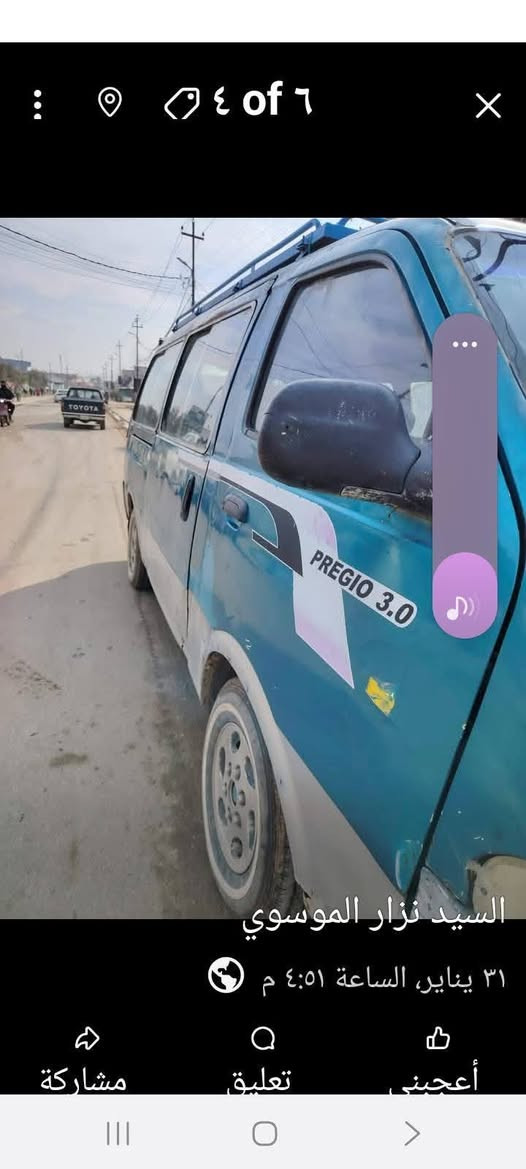 سياره بريجو موديل 96 بابل صاحب الشرعي موجود من موصل الرشيديه محرك لا صرف ولا نفخ هايه***********
