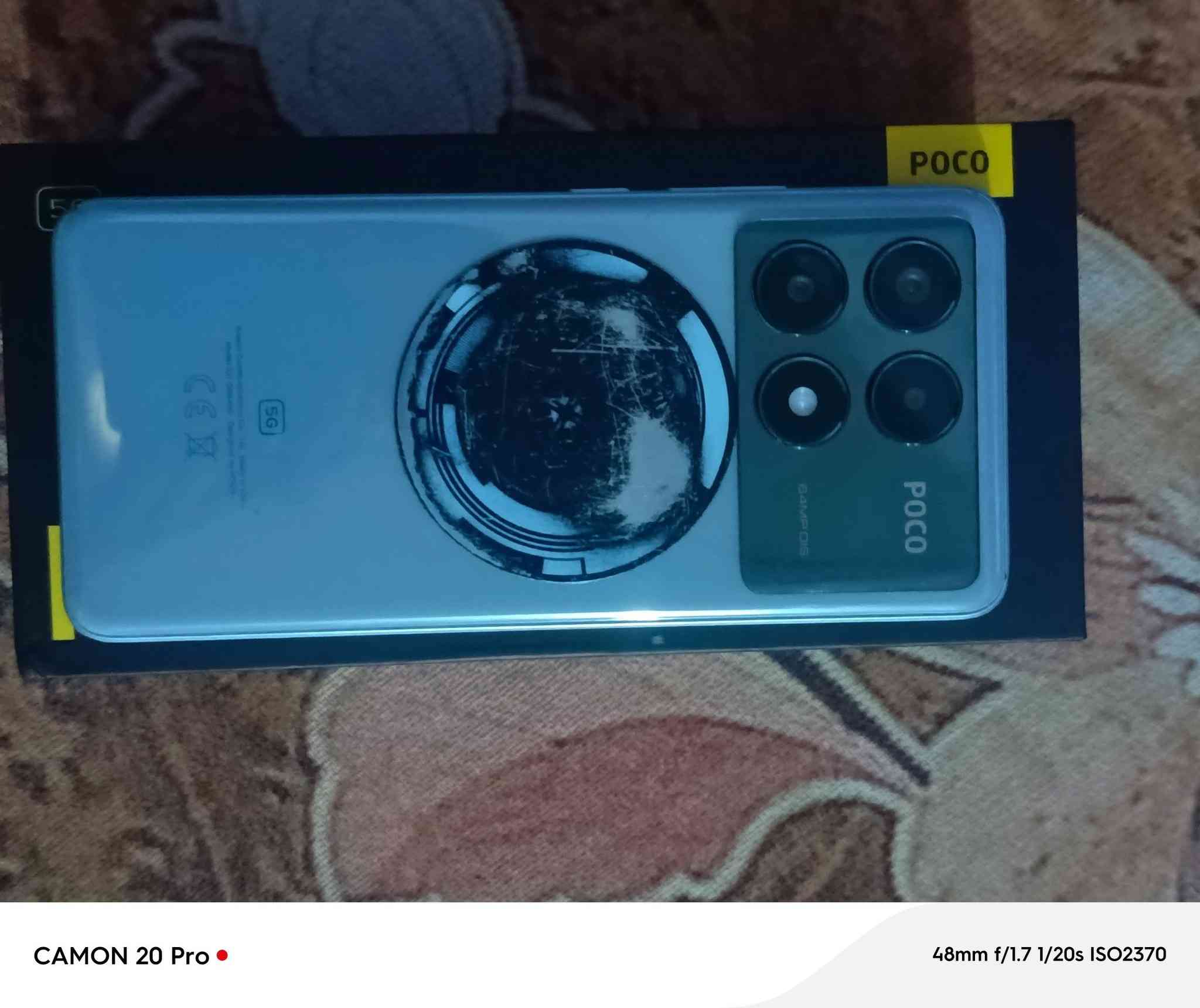 بوكو اكس سته برو فايف جي
كامل ملحقات جهاز ع ايدي الله شاهد سعر خاض
نضافه95/100

يجي ويا هديه فريز


**إذا كنت صاحب هذا الإعلان وتريد حذفه لأي سبب، رجاءا أرسل رسالة إلى الدعم الفني**