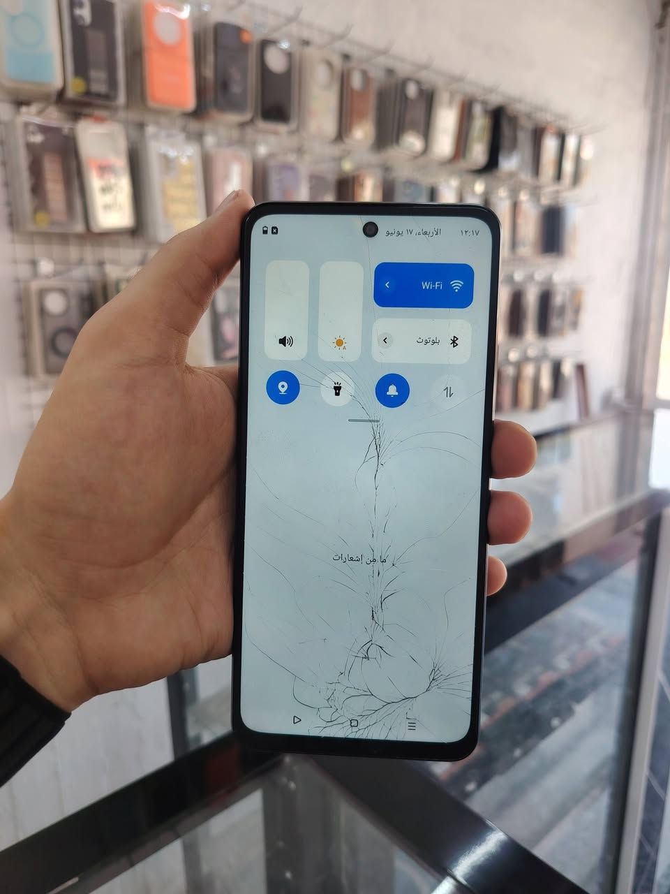 ريلمي c71 ذاكره 256 جهاز ع وضع شركه فقط شاشه بيهه فطور باقي مكفول السعر 110 مكاني بغداد جسر ديالى القديم توصيل ماعندي ***********
