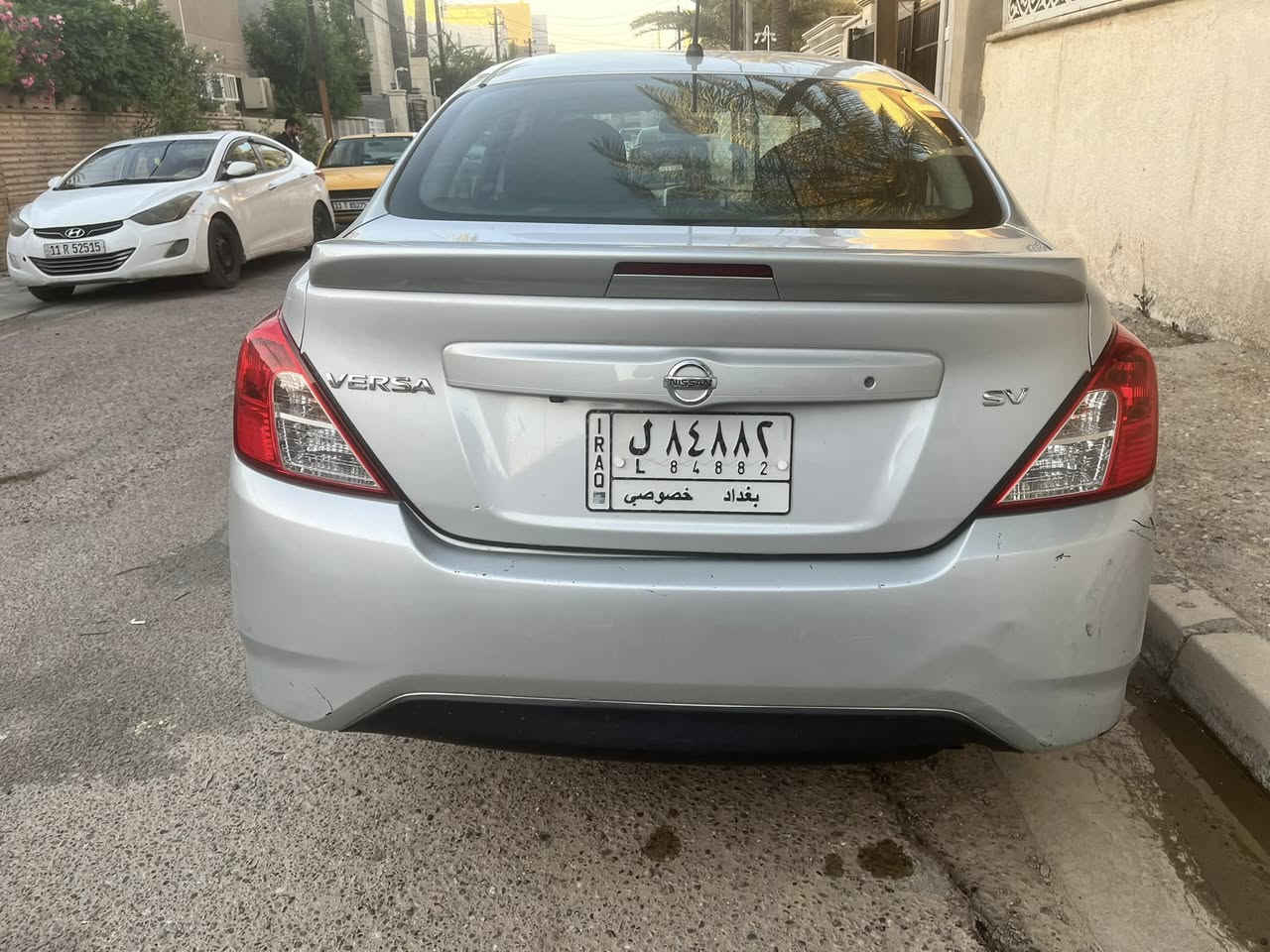 بيع سريع فيرسا 2019 كير محرك صدر تبريد جديد داخل نظيف شاشة كاميرا بيهة قطعتين صبغ و3 قطع رش بسبب الجراد 
السعر 77 $ وبيهة مجال جداً بسيط مكاني بغداد 
***********
