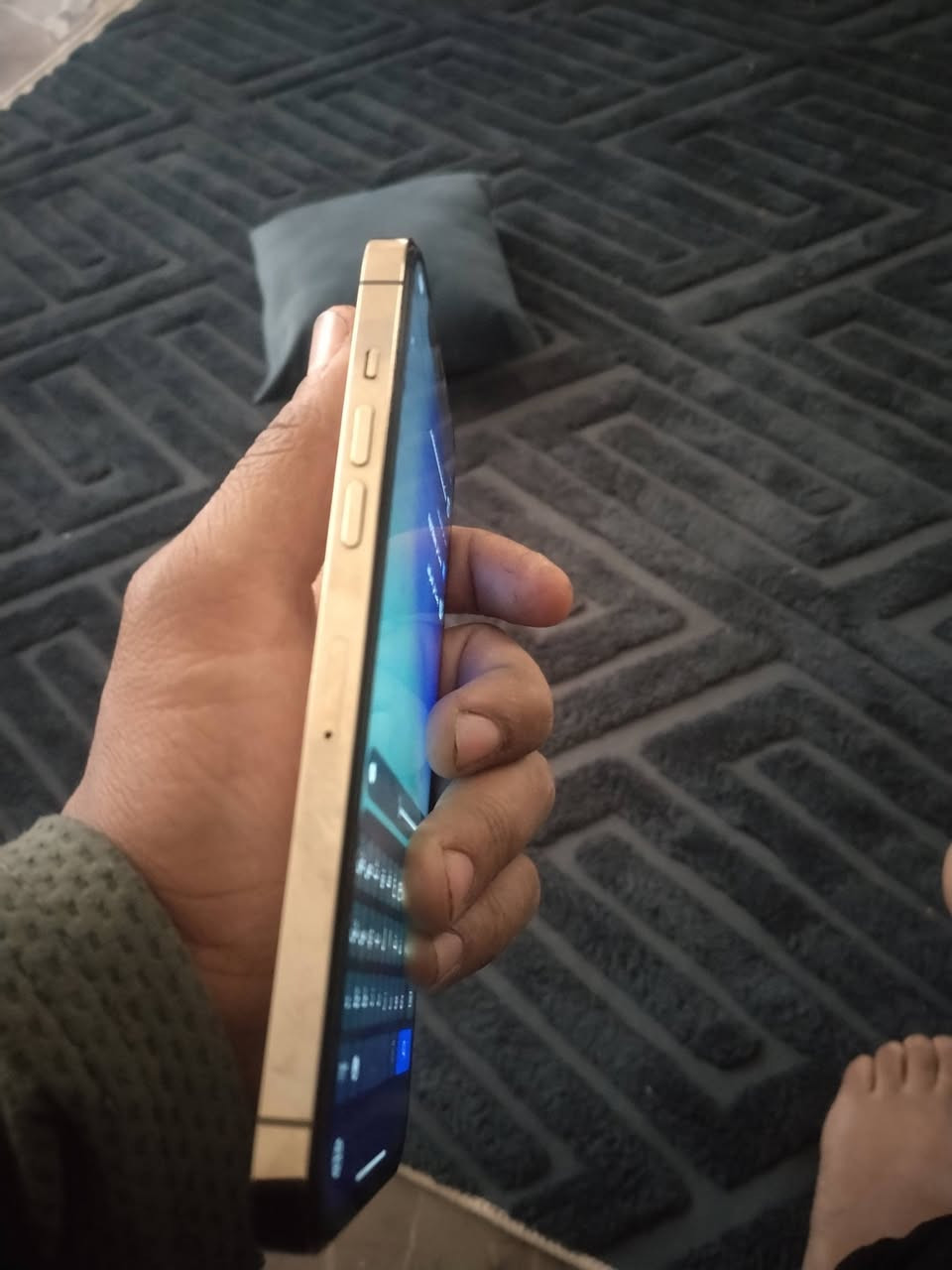 ايفون 12 برو ماكس 225 بي مجال
ايفون 12 برو ماكس السعر 225
الضهر بي فطور
شاشه مبدله بيه فطر بل شاشه
وفيس ايدي ميشتغل بسبب فطر صاير عل سماعه مال مخبره 
الباقي كله مكفول منل شحن منل تصال
اويشي بي يرجع تخذه من بيتنه اي عطل مرجوع
الذكره 256
البطريه 79
شرق واسط
شراي يرسلني واساب مزنجر مزدود
***********
