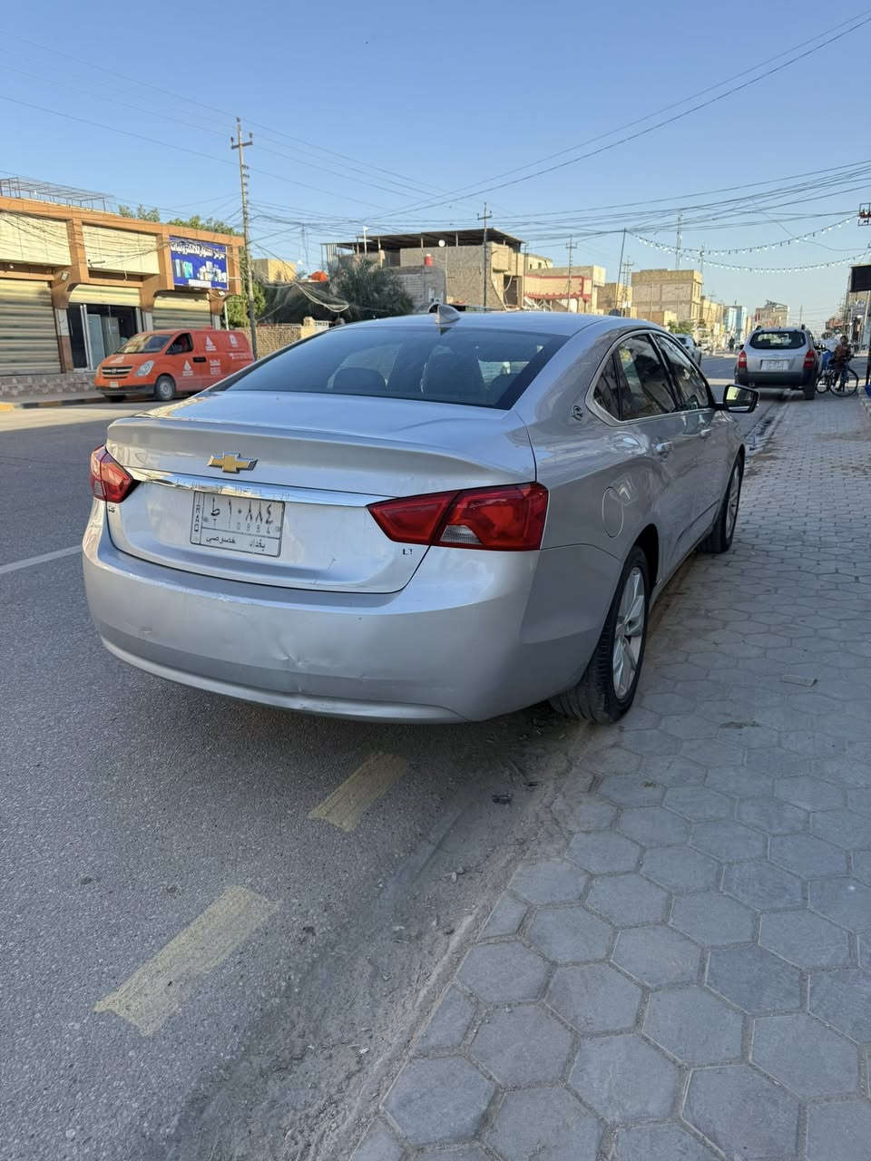 سلام عليكم شوفر امبالا ٢٠١٦صبغ ٣ قطع بدون شواصي رقم بغداد حره شاشه كبيره قاصه سايد بريك بصمه جنطه كهرباء فول ماعده الفتحه وبعد به هواي مواصفات سياره جديده وجاهزه من كلشي مابه أي نقص كله جديد تاير باتري حداديه كله جديد مكاني نجف سعر ١٢٥ ورقه وبيه مجال ***********
