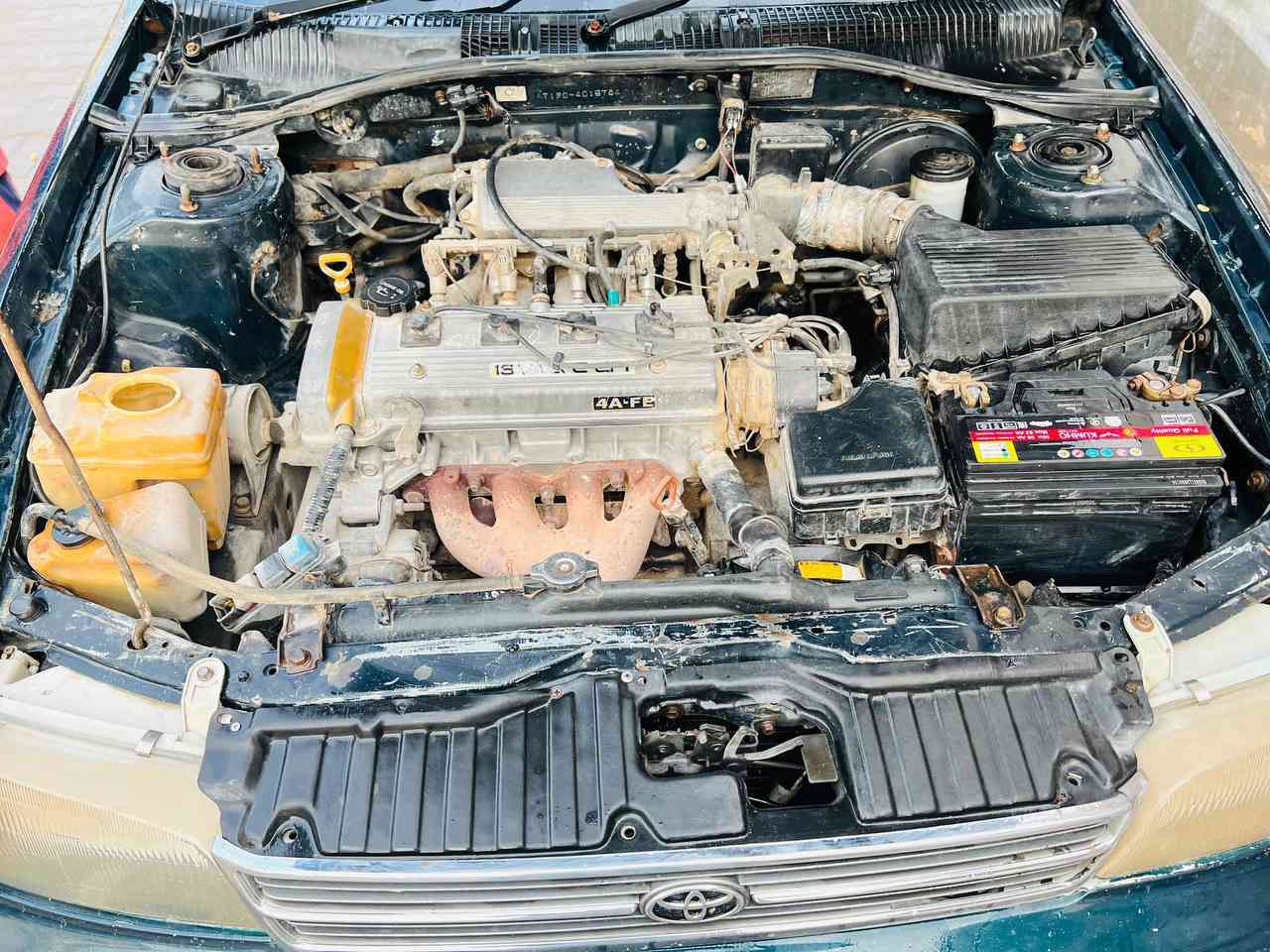 كرونه موديل 93 رقم انكليزي بسمي كير مكينه حاويه 1600 حداديه تخم تاير كهربائيّات كامله و مكفوله من ضربه وكسه سعر 51 بيه مجال مكاني نجف اتصال على رقم ***********
