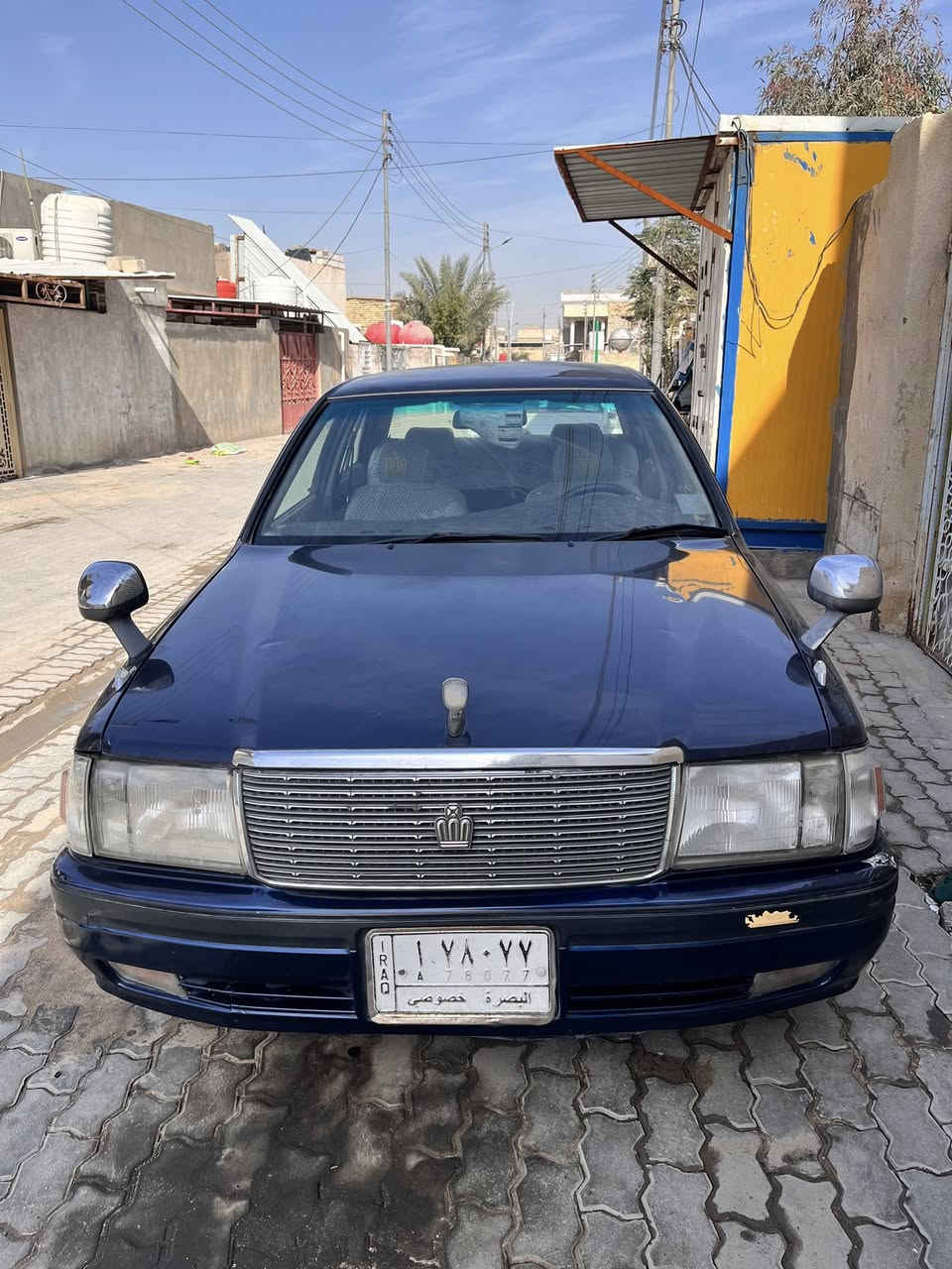 سلام عليكم راس الثور تكم للبيع مكفوله من الكص ونقل وكافة الاصوليات بسمي تحويل ثاني يوم بيه ضربه باب السايق والوره مبدلات محرك ونجي جديد توه شاديه الكير خير من الله حداديه حلوه تخم تاير جديد التبريد شغال مكاني الزبير السعر 88 رقم ***********
