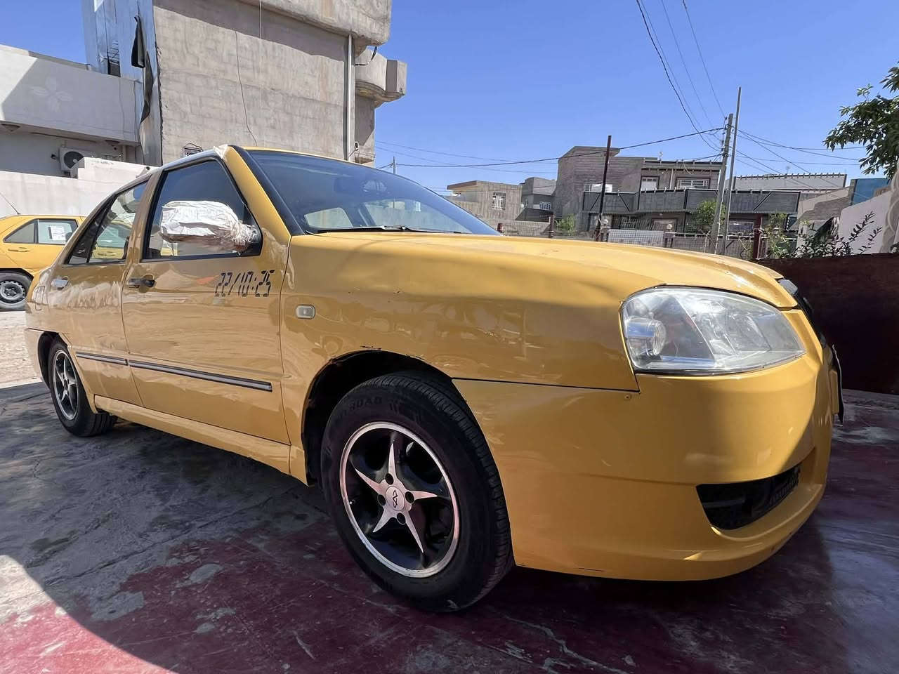 شيري للبيع موديل 2009
كير ومحرك يارس حجم 16 بشرط كهربائيات كلة شغال رقم بغداد سعر 23 وبي مجال ***********
