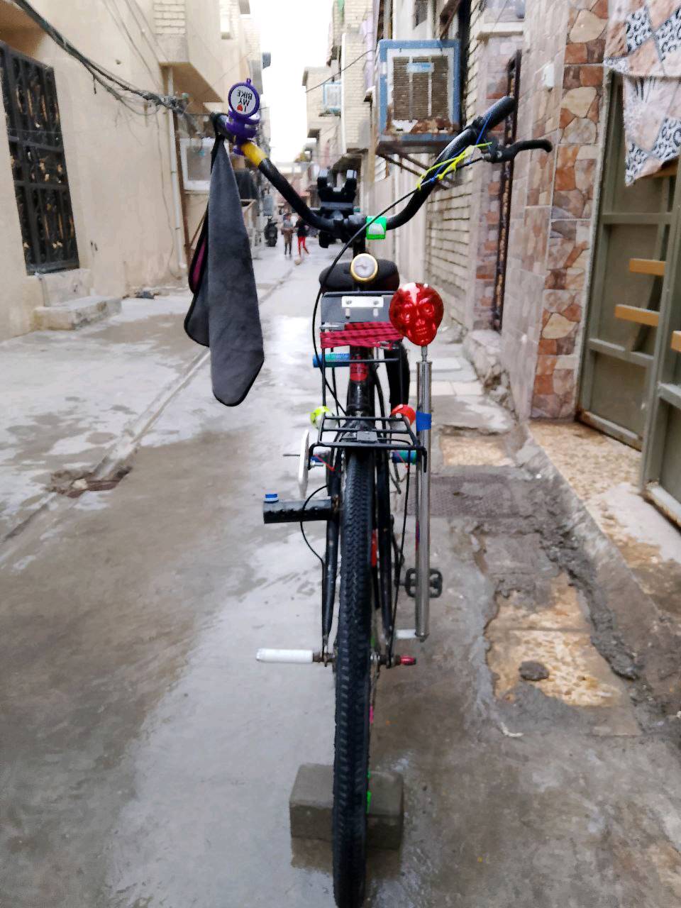 بايسكل بناتي حجم 27

ما مصلح ابد
مصبوغ اسود لونه الأصلي رصاصي
متروس غرااض🔥 مچمبز
يجي وياه
 هورنات سيدان صغار ثنين
باتري حجم وسط
ستاند على شكل ٨ بي ضرر بسيط
دبلات مزرفة وعاديه عدد 10
فسفورات تارسه التايرات 34 فسفورة مع سهوم فسفورية عدد 3
حامله لزاهي دينا
لوحة مونستر
ستاند حامل للموبايل
جمجمه مرايه
سيبايه أماميه
كاسحة جرار
كبوس تحذير حجم وسط
9 مساطر
سهم 1
تلبيسة كشن
كلاص حامل للمشروبات
يجي وياه طسة للجماليه
صينية قفل مع جاملغات
شناطات ملونه للزينه

صناعة 2014 مختم
ما هو موديل وأصل الدراجة؟: 
2014
هل هناك صيانة حديثة للدراجة؟: 
نعم
ما هو سعر البيع المطلوب؟: 
95الف وبي مجال
أين موقعك الحالي للتسليم؟: 
بغداد الكريعات
هل تقبل التفاوض على السعر؟: 
نعم