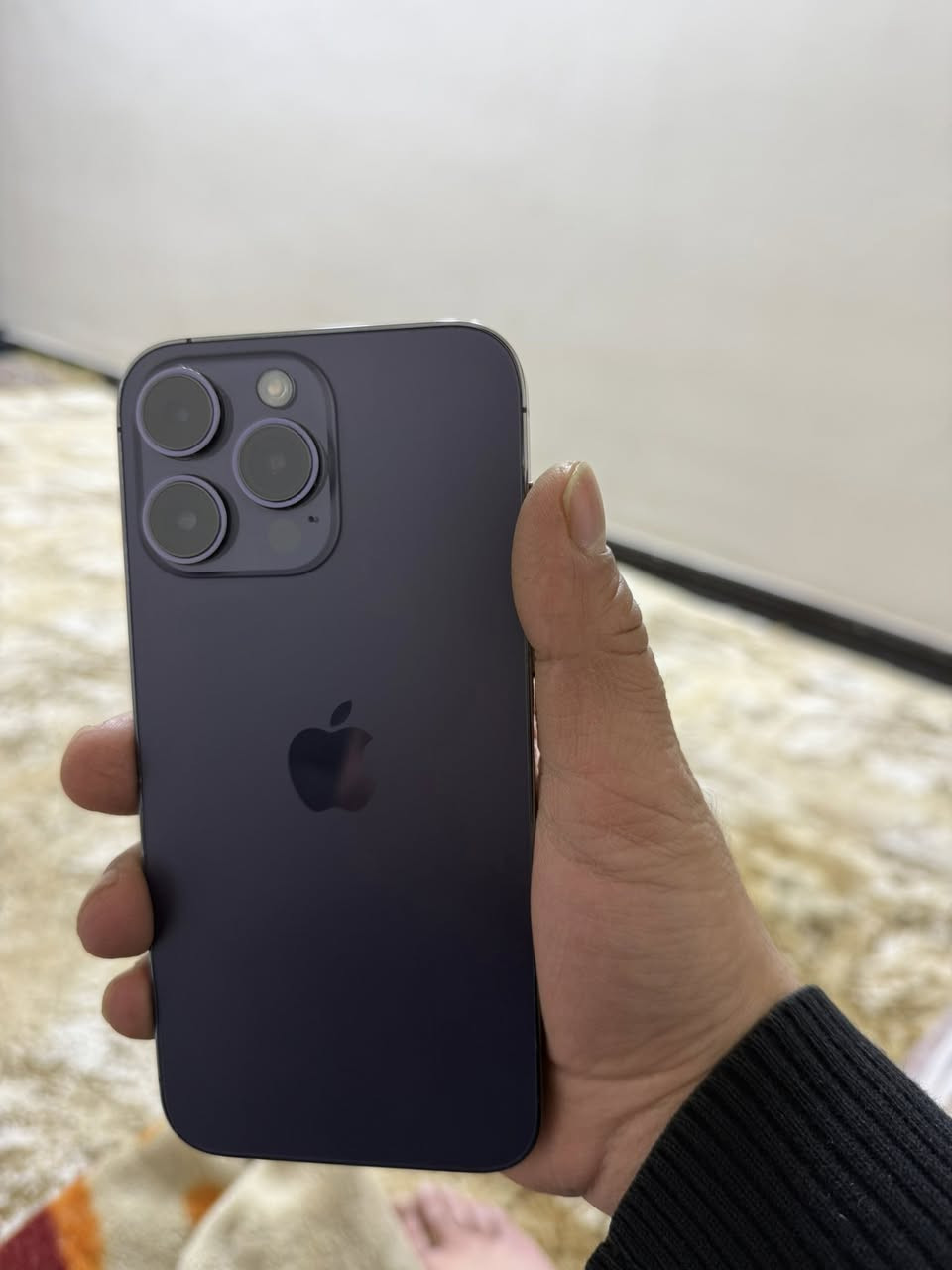 ايفون ١٤ برو ماكس ذاكرة ٢٥٦ شرق اوسط مستبدل بطارية اصلية وشاشة اصلية للبيع ب٦٩٠ مكاني كربلاء حي السلام للاستفسار خاص او الاتصال ***********
