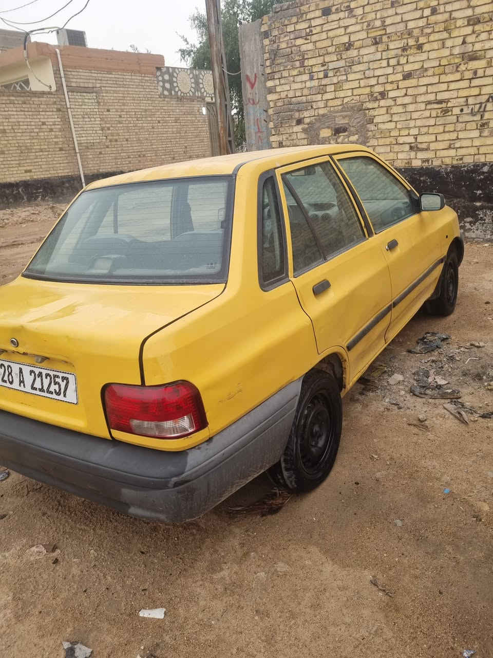 السلام ورحمة
سايبه مديل ١٣هزه جديده مصفره هيئه وغرامات رقم نجف سنويه لل٢٩  دولي بأسمي سياره فقط محركه بي بخار فقط السعر ٢٢ وبيه مجال للاستفسار *********** مكاني النجف
