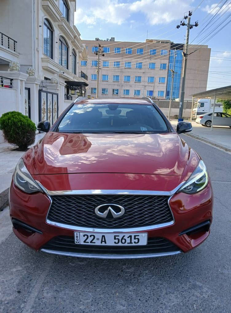 انفینیتی QX30 2017 امریکی 8پارچەی بۆیاخە  بۆیاخە  بۆنیدی و سندوقی بۆیاخ نیە  پاشو پێش کەپس کوشن جلدو خەزن و شاشە 50هەزار ڕۆیشتووە هەموو شتی نوێیە نرخی 106ورەقە ..هەولێر *********** أربيل, العراق
