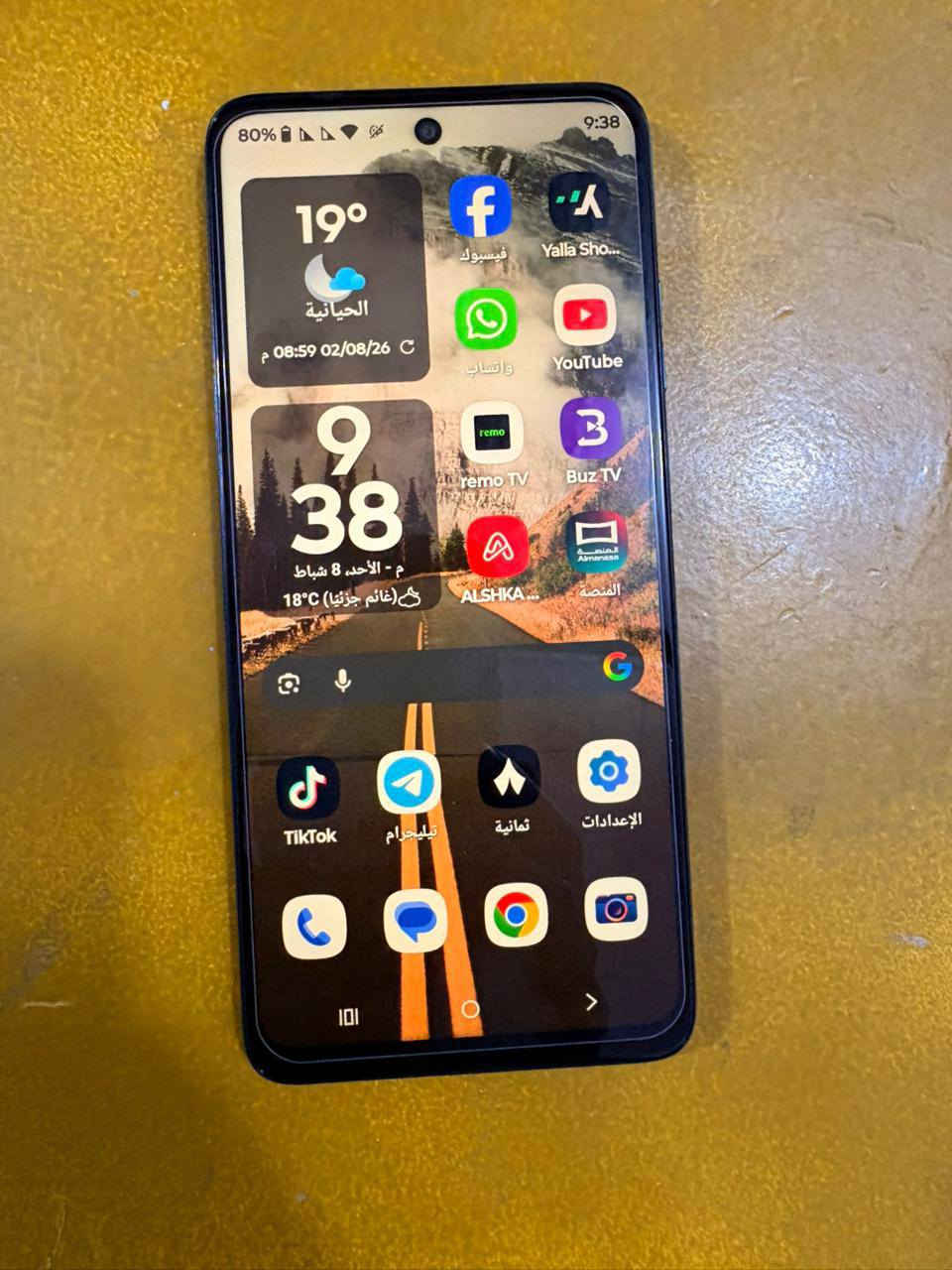 موتورولا g05
ذاكره 128
رام 8
البطارية 5200
شاشه 90 هرتز 
كامرة 50 ميغا بيكسل 
بيع او مراوس


**إذا كنت صاحب هذا الإعلان وتريد حذفه لأي سبب، رجاءا أرسل رسالة إلى الدعم الفني**