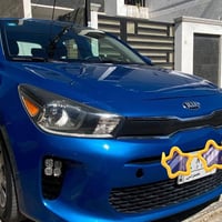 كيا ريو 2021   وارد امريكي   حادثه دعاميه اماميه   ماشية 11 الف فقط  ا...