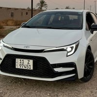 كورلا 2025 بلاك ادشن S سيارة جديدة جدا ماشيه 3 ألف  فول مواصفات بصمة س...