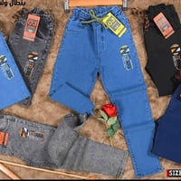 تحطيم الأسعار يمنا السعر فقط ٤٨ الف 🔥🔥 بنطلون ولادمدرسي قياس من ٦٥ لحد...