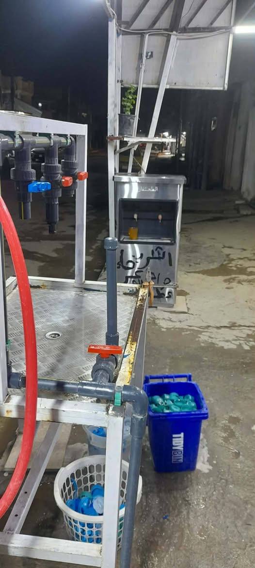 سلام عليكم
محطه ماء ارو للبيع مع الموقع ام1000لتر بل ساعه تانكيات عدد2واحد5000والثاني4000
المكان شارع الصيرفه مقابل حبايبنه بل فرع مال زرزور 
ايجار المحل 200
سعر المحطه 4 ملاين ونص  
سبب البيع عدم التفرغ بسبب الوضيقه
لتواصل على الرقم اني مكلف بل نشر 
‏‪***********‬‏
