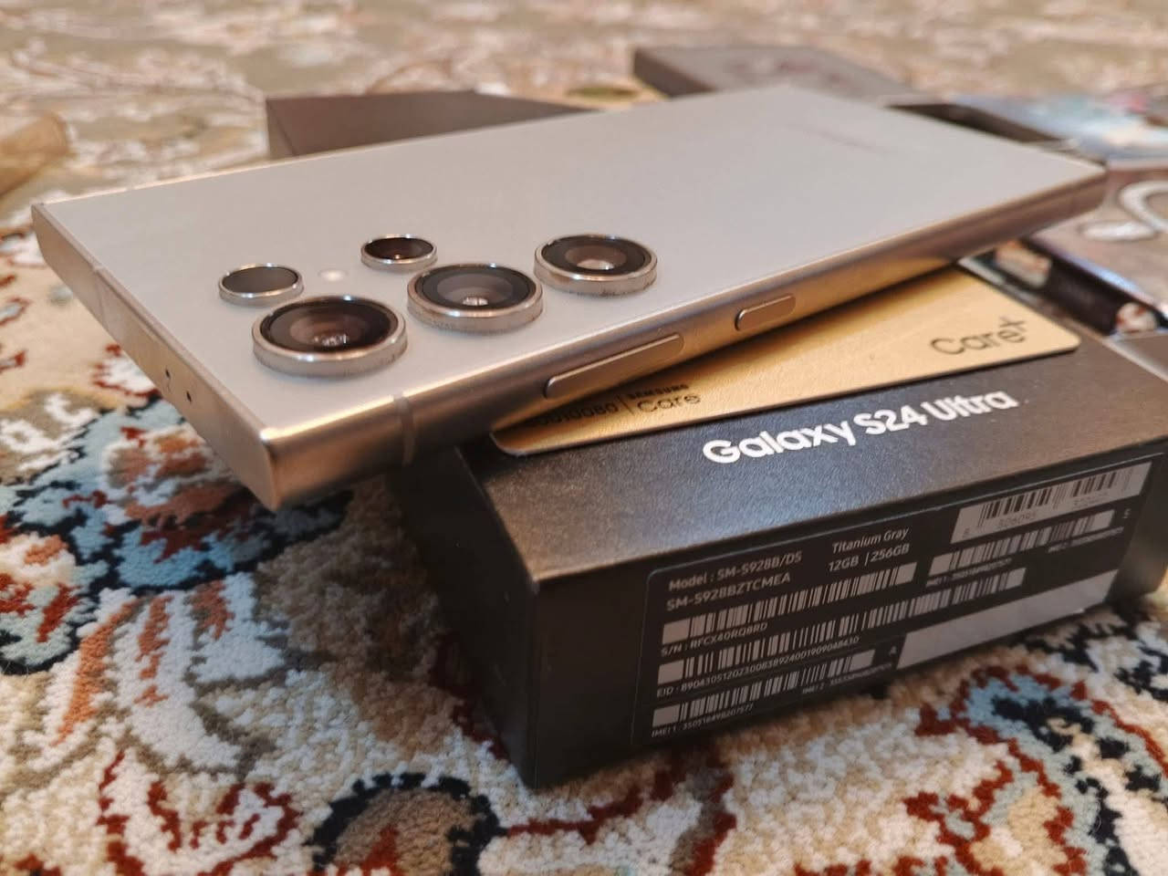 S24
ذاكرته 256
جهاز نظيف جدا
أغراض كلهن موجود
السعر 950 الف
العنوان بغداد مدينه الصدر
***********
