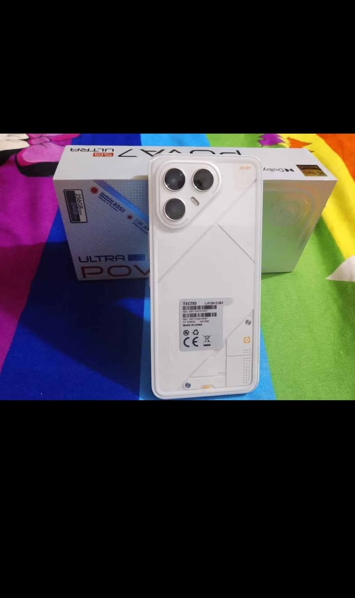 Tecno pova 7 ultra

ڕام ١٢ + ١٢ ( ٢٤ گێگا )
٢٥٦ گێگا
شاشە: 144 هـێرتز
پاتری ٦٠٠٠ ( کەللە شەحنی ٧٠ وات فاست چارج )
١٢٠ ئێف پی ئێسە بۆ پۆبجی
پاتری %١٠٠

نرخی ٤٤٥ هەزارە هەفتەیە کاری کردووە
موشتەری نیت سەرم مەیەشێنە
ماڵی خەڵکیش سووک مەکە

ram 12 + 12 ( 24 gega )
256 gega 
Battery 6000 ( 70 watt fast charge
pubg 120 fps السليمانية, العراق


**إذا كنت صاحب هذا الإعلان وتريد حذفه لأي سبب، رجاءا أرسل رسالة إلى الدعم الفني**