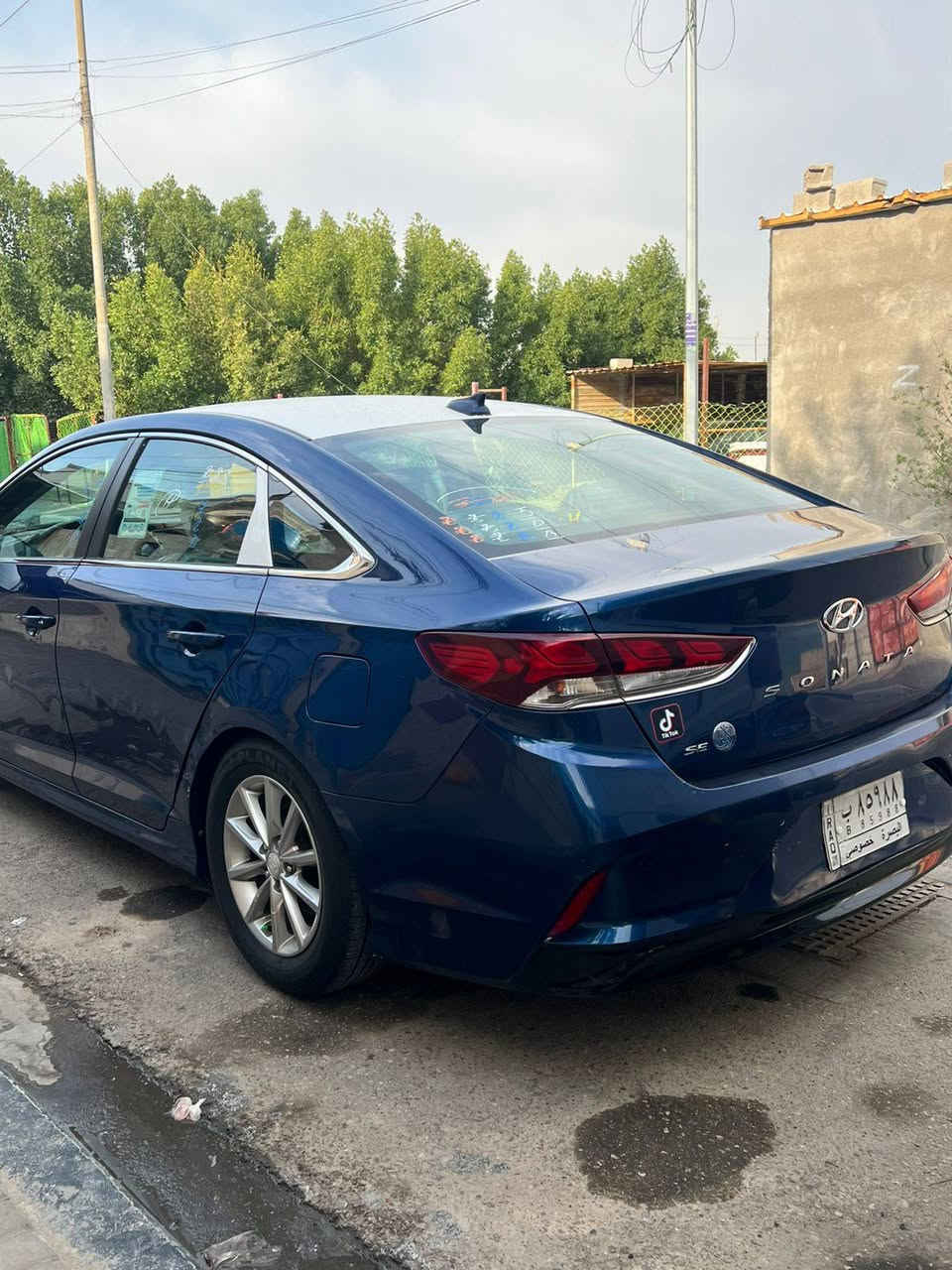 السلام عليكم سوناتة مديل 2019  وارد امريكي مكينة  كير كفالى وضربتهة نفس ما موضحة كدامك بل منشور السيارة كلها ليبر واحد بيها صبق جاملق وبيند نفسهن مسويهن السيارة بعد آلهة 4 أشهر وصير حرة معوقين رقم بصرة والمعوق حاضر لوكالة بيهة طخات شوف العين مبينات السعر 120 بيها حك الجية عنوان البصرة القبلة رقم *********** واتساب *********** شريحة البصرة, العراق
