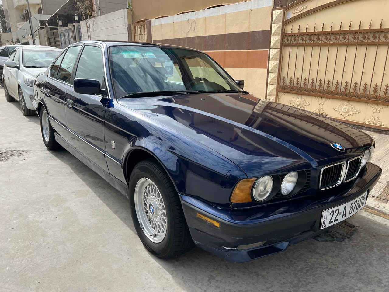 بي ام موديل 94 سياره جديده  *********** بدون ضرر كلها بلادي محرك 25كير اوتماتيك بلادي تبريد دواخل جلد لوك دبل ارباك رقم اربيل دولي  شرط تحويل  بيها دفتر بنزين مكان ساره كركوك بيع فقط اتصل *********** السعر 75 بي مجال قليل بدون مراوس كركوك, العراق
