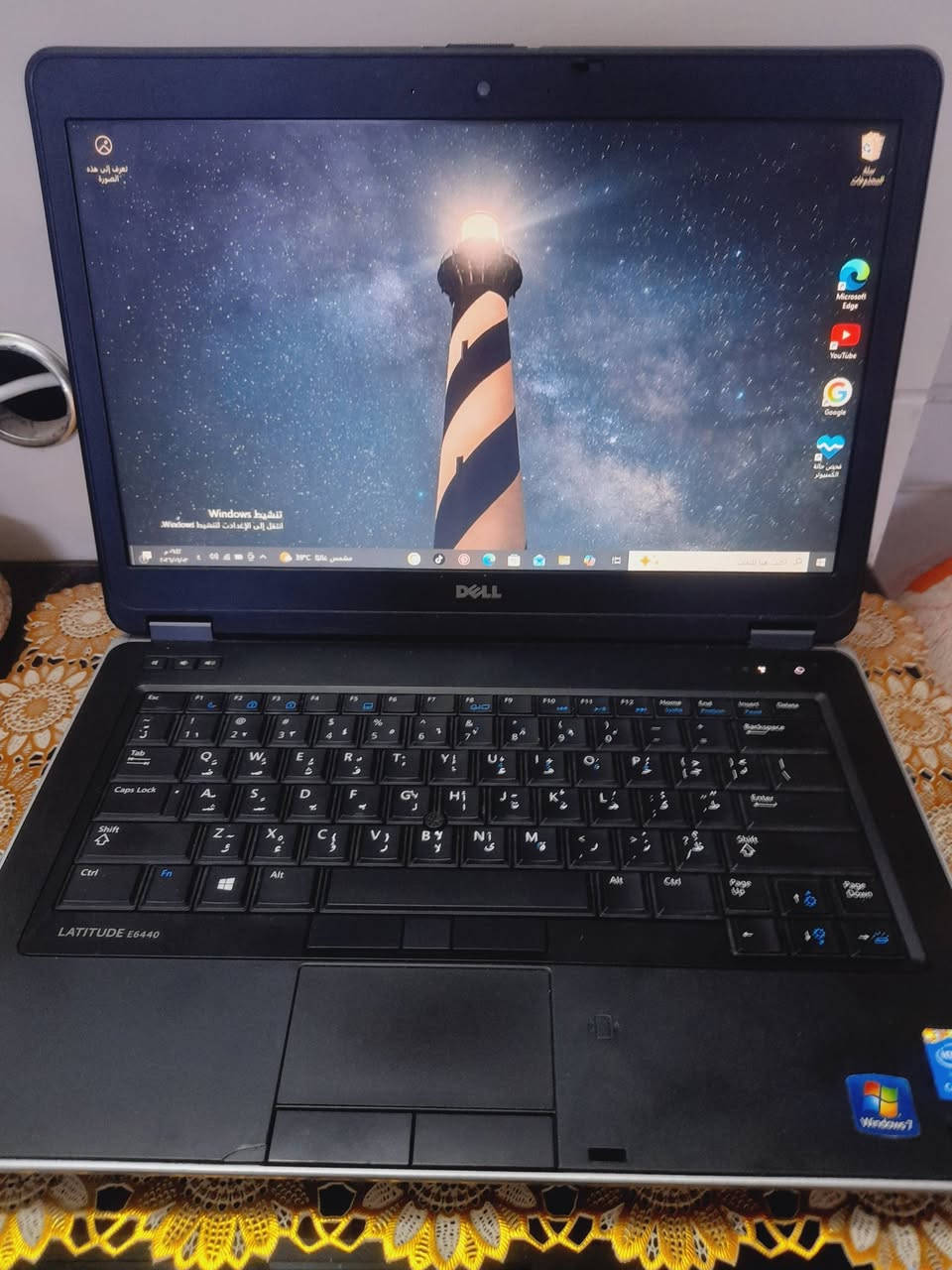 السلام عليكم
لابتوب نوع دل لا تيديود e6440

المعالج 15 جيل رابع

الرام : 8G DDR3

سعه التخزين : فائق السرعة اس اس دي 256 SSD

مواصفات الشاشه

1600 x 900 Pixel (HD)

14.1 inch" mat Display

حجم شاشة ١٤.١ انج)

كرت شاشه : 4600 intel HD ( ٤ كيكا داخلي )

البطاريه اصلية مع الضمان

مخرج hdmi

كاميرا

mic

مخارج USB

مخرج Vga

السعر مناسب 
للتواصل/  0‎7719438618


**إذا كنت صاحب هذا الإعلان وتريد حذفه لأي سبب، رجاءا أرسل رسالة إلى الدعم الفني**