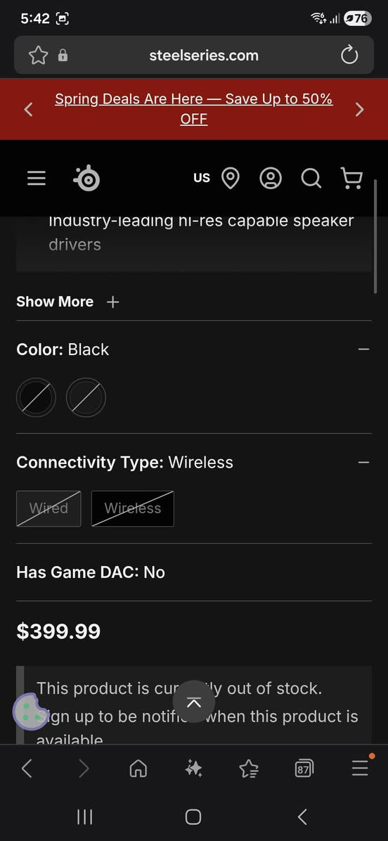 بيع سماعة فائزة بجوائز - Steel Series Arctis Pro Wireless نظافة 97% بطاريتين


**إذا كنت صاحب هذا الإعلان وتريد حذفه لأي سبب، رجاءا أرسل رسالة إلى الدعم الفني**