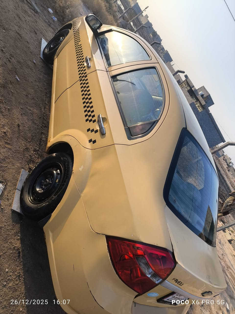 السلام عليكم لبيع افيو موديل 2009 سياره جاهزه على اخر حبايه مكينه كير تبريد شرط كهربائيات كله جاهزه مكينه 1400مفتوح قطرة بخار مابيه سياره بيه ضربه بسيطه بلجاملغ الخلفي فقط ومنازله لجوى فقط شكم سنتم  السياره رقم نجف انكليزي بأسمي  حصراً  سنويا ل29 مصفره هيئه وغرامات وصل خط ل2026 مداور ثاني يوم مكاني كربلاء  السعر 52 وبيه مجال 
***********
